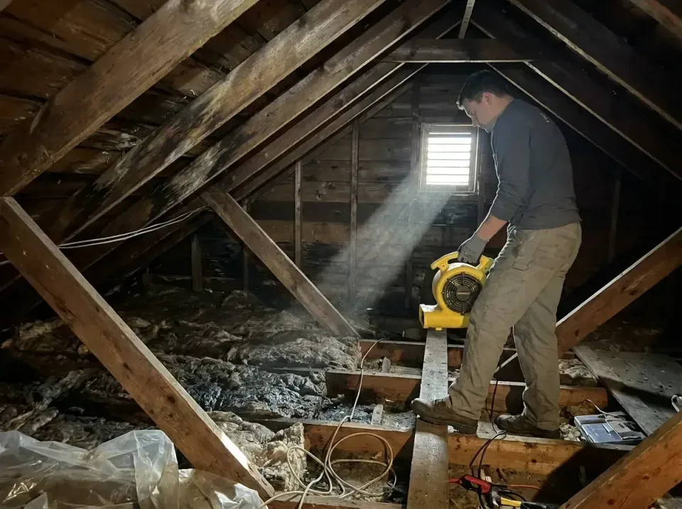 attic-water-damage-drying-proc-007 — frequently asked questions, Emergency Water Extraction & 24/7 Flood Response in Sugarla…
